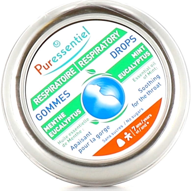 Puressentiel Respiratoire Gommes Menthe Eucalyptus 45g