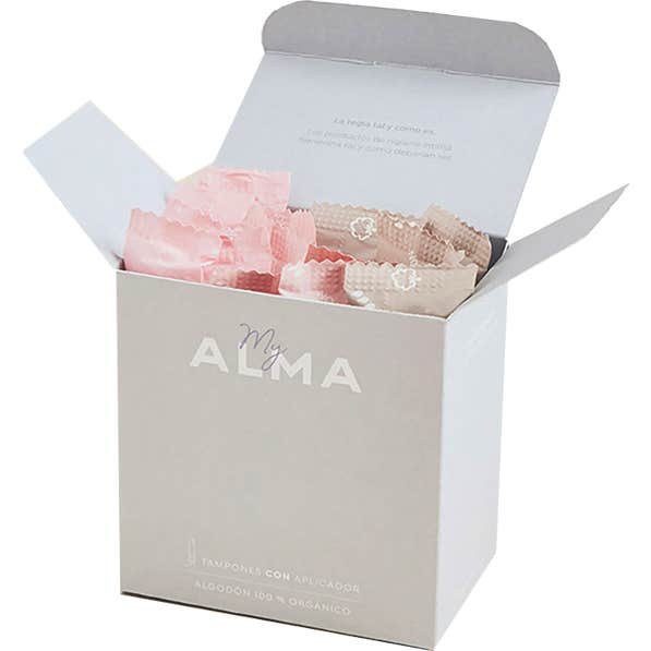 My Alma Serviette Coton Organique Super 12uts