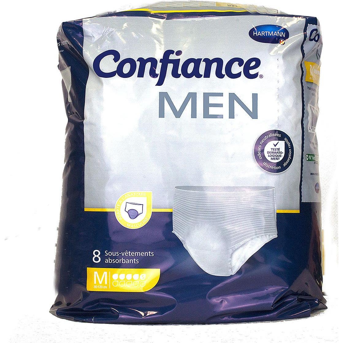 Confiance Men Slip Absorb 5G Medium Sach/8