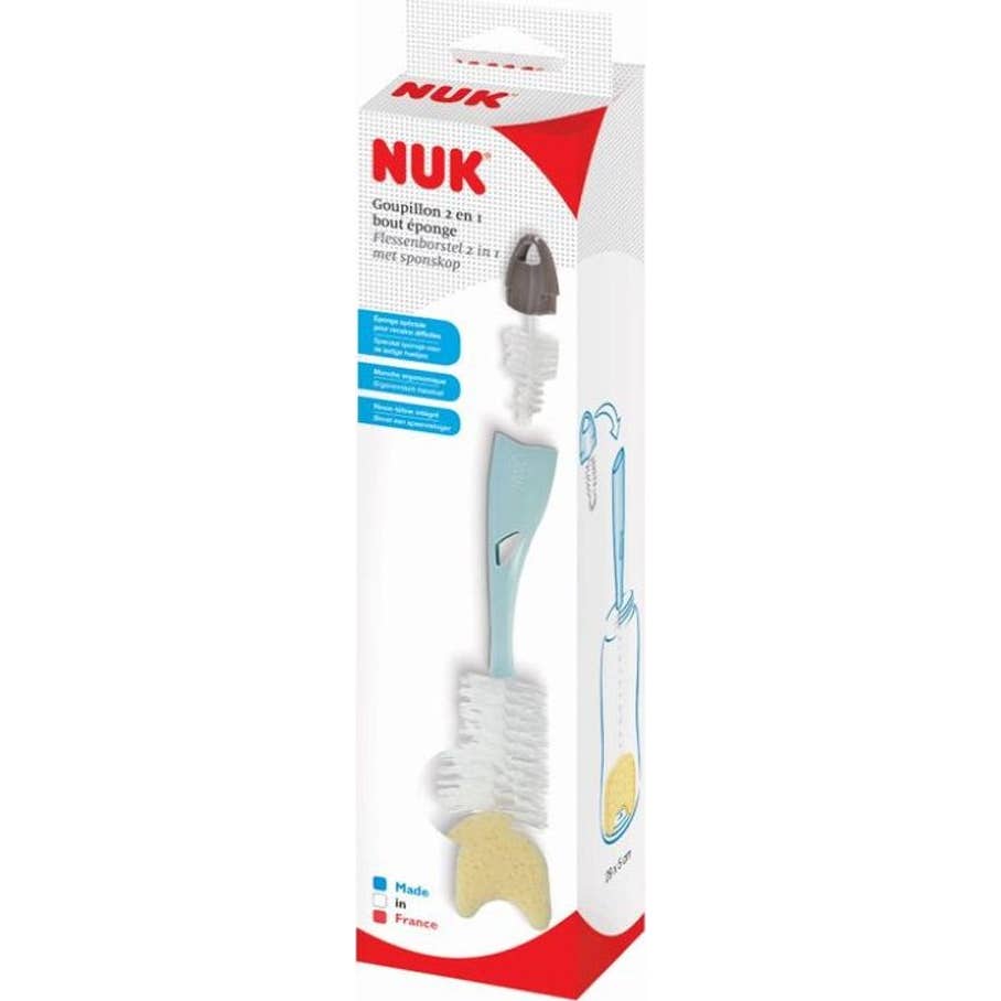Nuk Goupillon 2En1 Embout Eponge Unité Taille 1