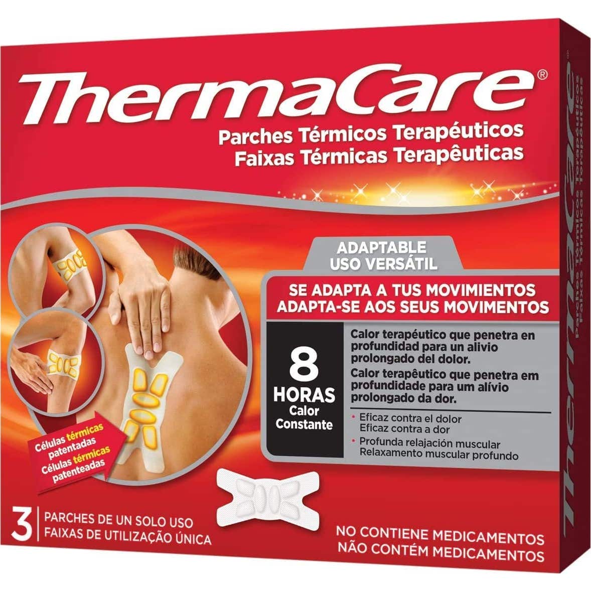 ThermaCare Patch Auto-Chauffant Multi-Zones 3 Unités