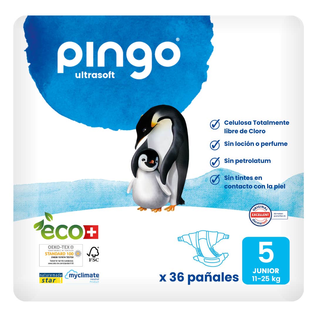 Couches Pingo Junior T5 36 pcs