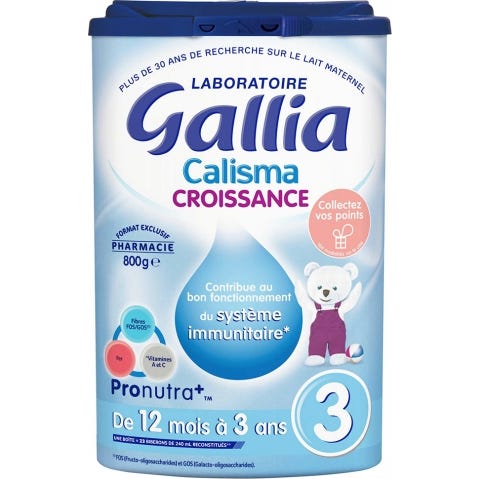 Gallia Calisma Crecimiento 3x800g