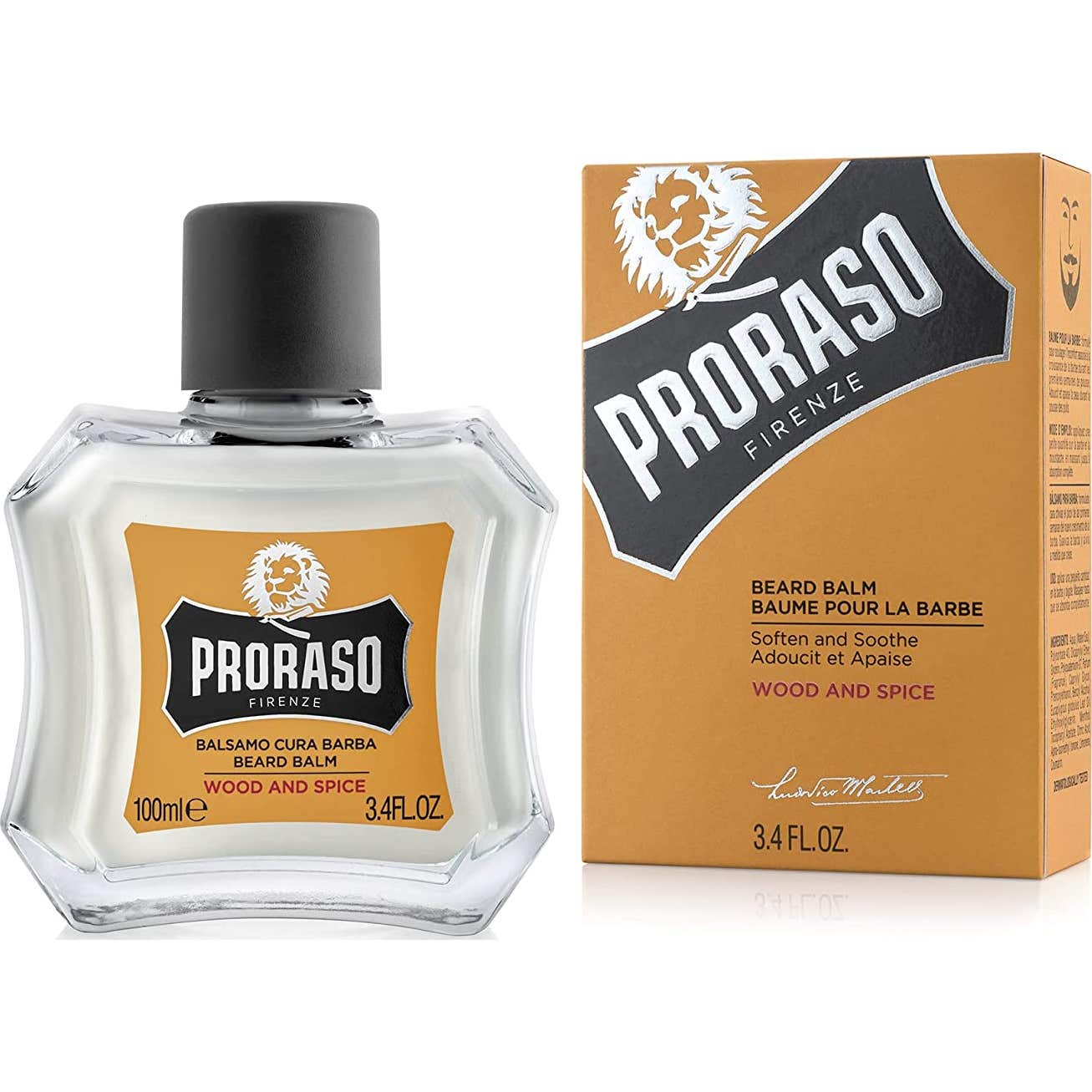 Proraso Baume à Barbe Bois etEspèces 100ml