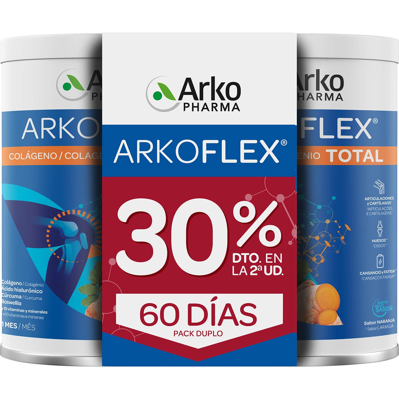 Arkopharma Pack Arkoflex Dolexpert Forte 360º 2x390g