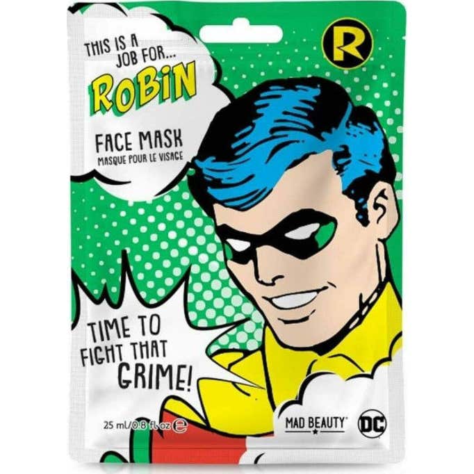 Mad Beauty DC Robin Face Mask 25ml