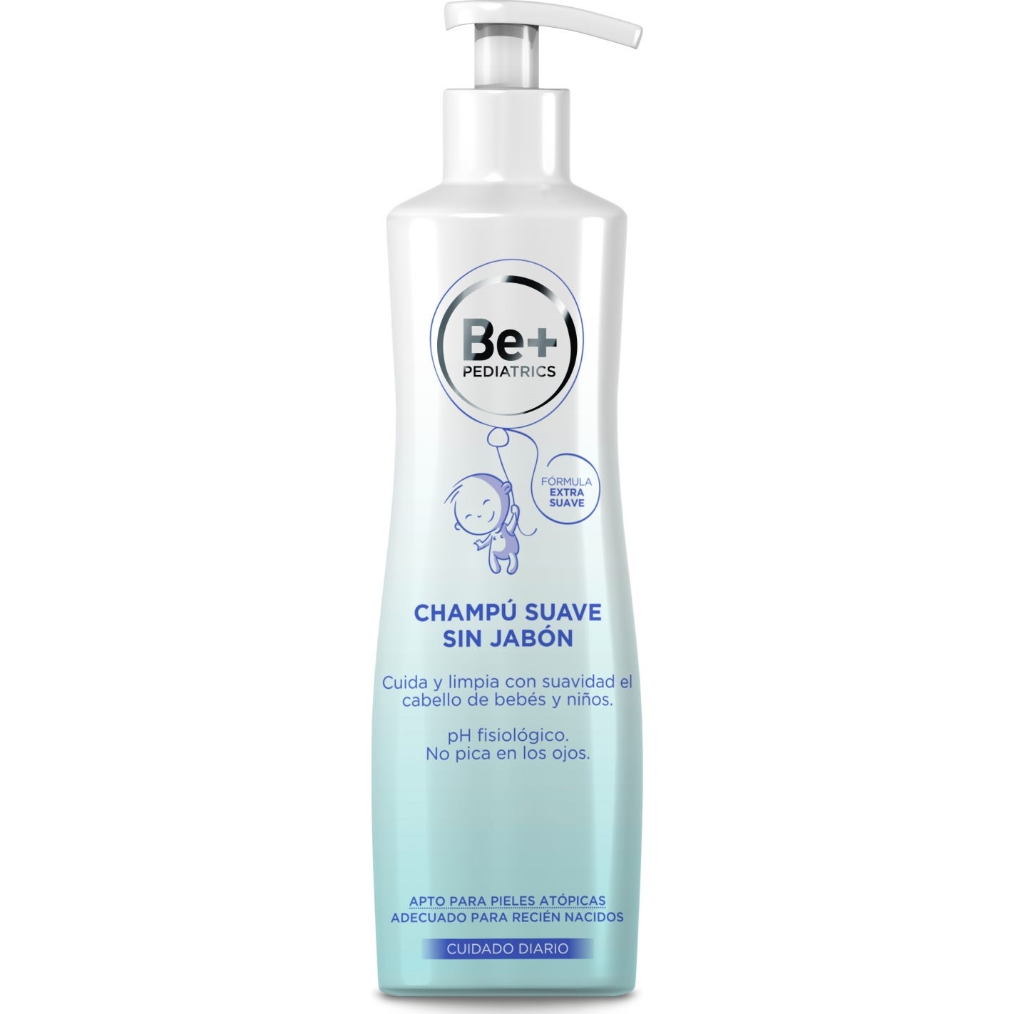 Be+ Pediatrics Shampooing Doux Sans Savon 300 ml