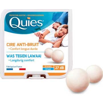 Quies Protection Auditive Cire Anti-Bruit 8 Paires