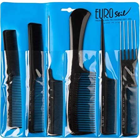 Eurostil Profesional Estuche 6 Peines 1un