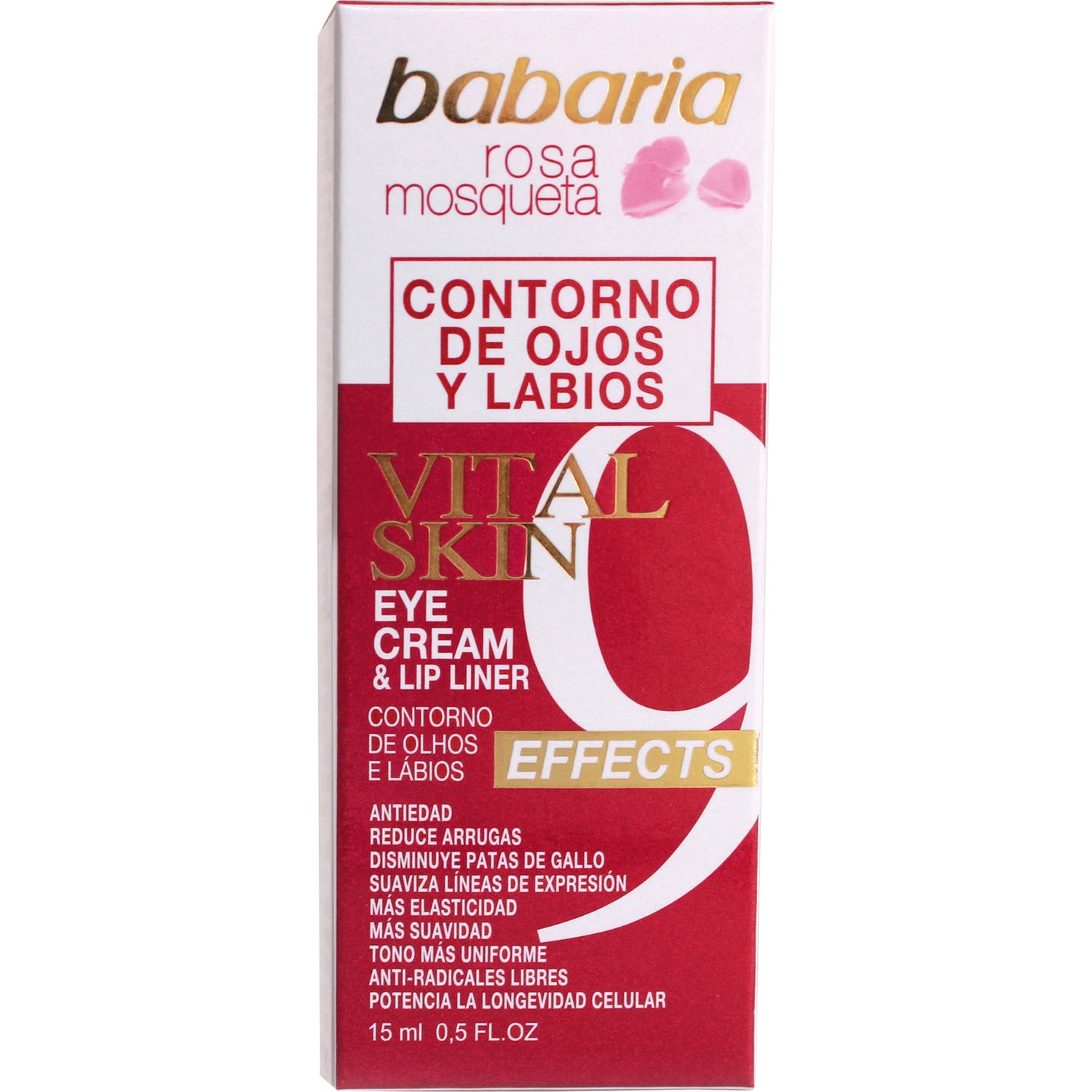 Babaria Vital Skin Contour des Yeux et des Lèvres 15ml