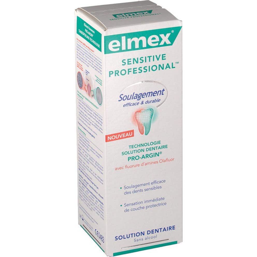 Elmex Bain de Bouche Sensitive Professionnel 400ml