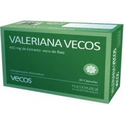 Vecos Nucoceutical Valeriana 30 Cápsulas