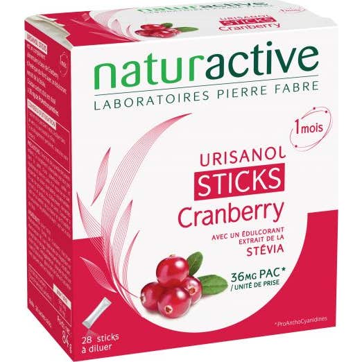 Naturactive Urisanol Cranberry 28 Sticks