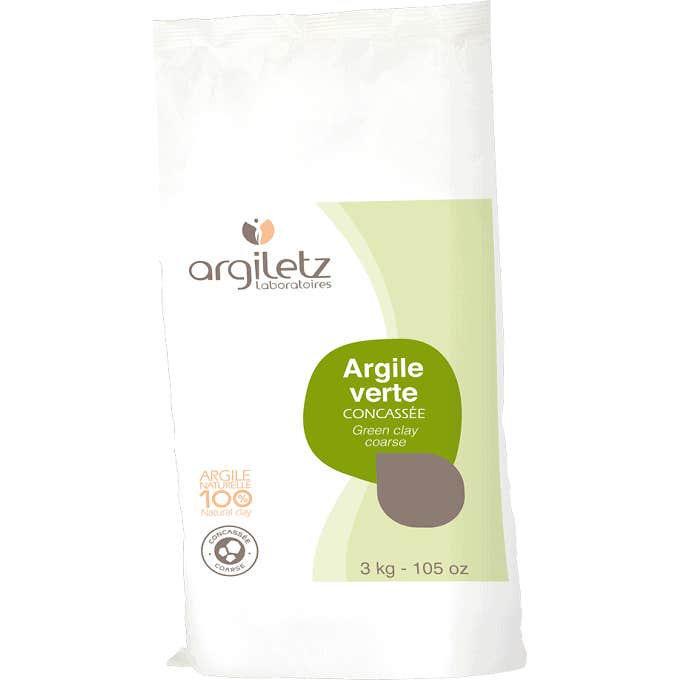Argiletz Argile Verte Concassée 3Kg