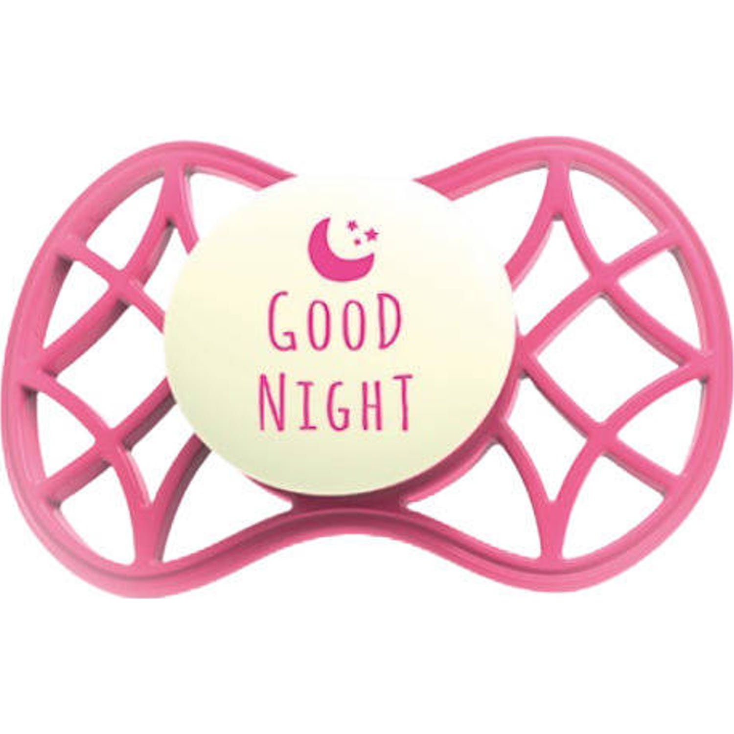 Nuvita Sucette Physiologique Silicone 6M+ Glow Marsala 1 Unité