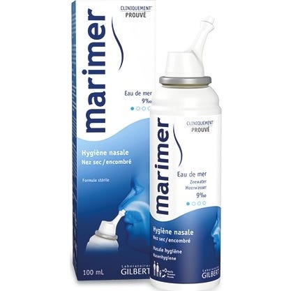 Gilbert Marimer Hygiène Nasale Nez Sec et Encombré 100ml