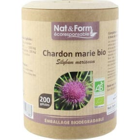 Nat&Form Eco Chardon M Bio 200 Gélules