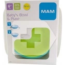 Assiette et bol MAM Baby's Bowl & Plate bol et assiette 1ud