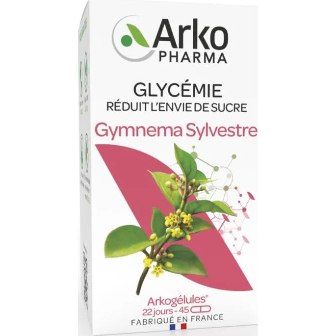 Arkopharma Arkogélules Gymnema Sylvestre 45 gélules