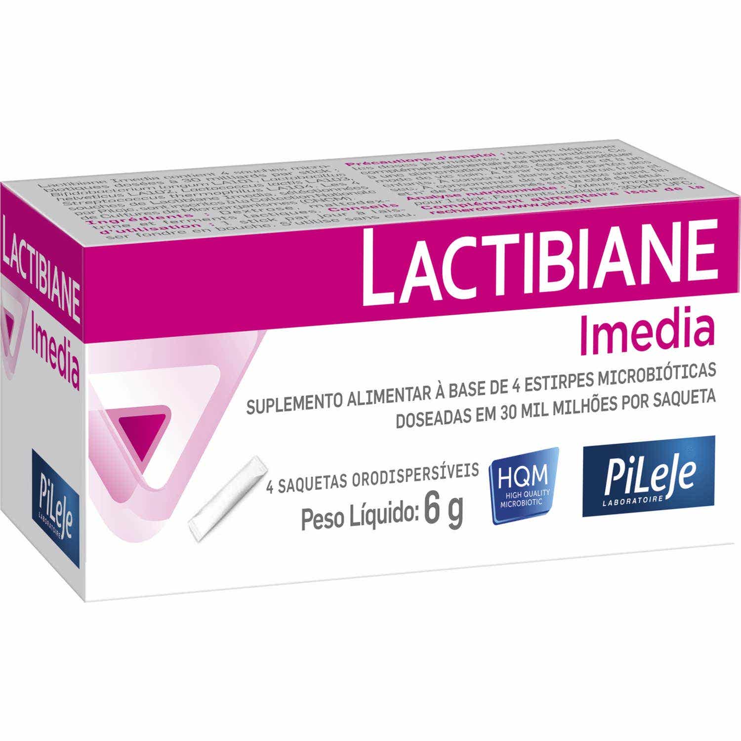 PiLeJe Lactibiane Imedia 4 Sticks Orodispersibles