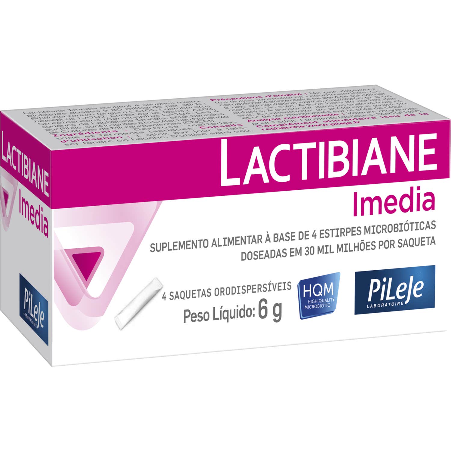 PiLeJe Lactibiane Imedia 4 Sticks Orodispersibles