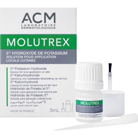ACM Molutrex Solution Pour Application Locale Cutanée 3ml