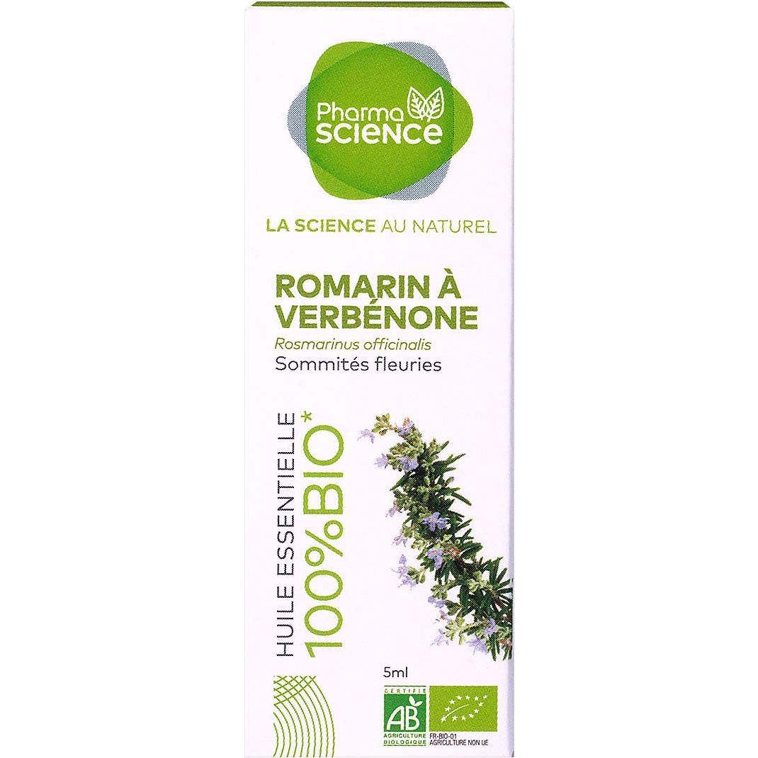 Pharmascience Huile Essentielle Romarin Ã€ VerbÃ©none Bio 5ml