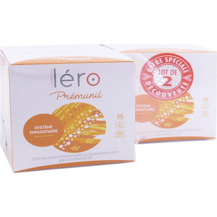 Léro Prémunil Lot 90 + 30 Capsules