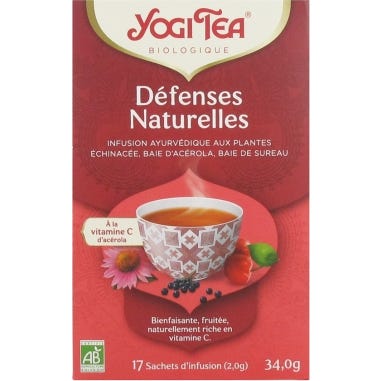 Yogi Tea Défenses Naturelles 17 sachets