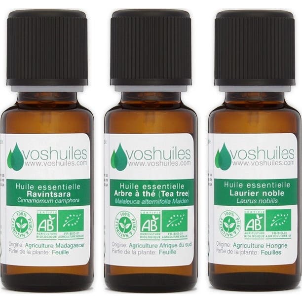 Voshuiles Mon Petit Kit « Inhalation Hiver » 3 Huiles Essentielles Bio