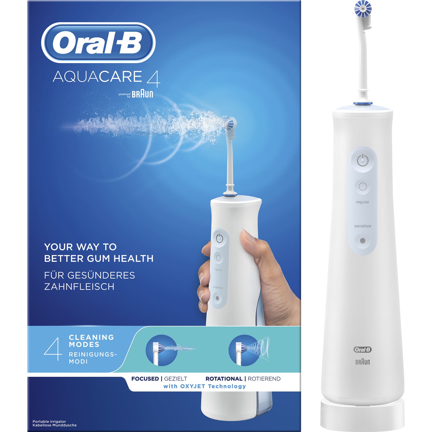 Oral B Hydropulseur Portable Aquacare 4