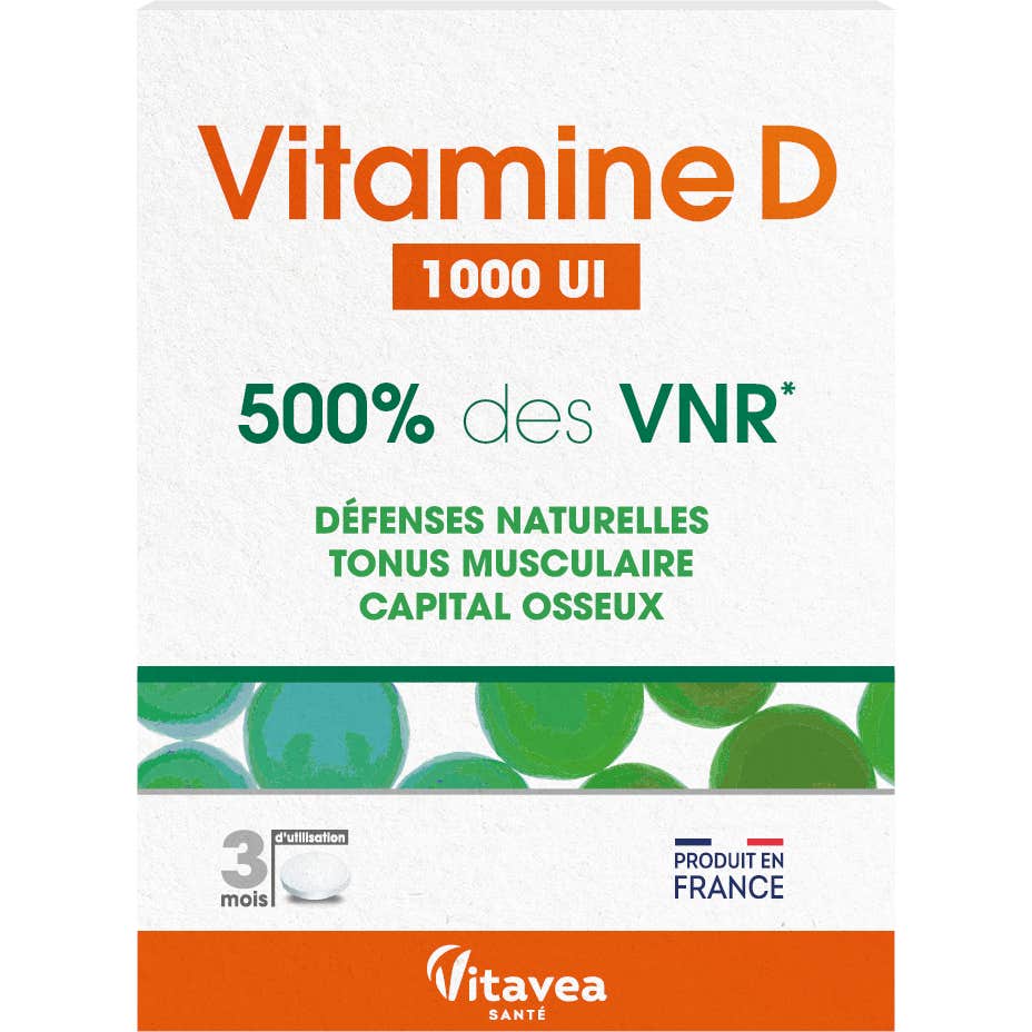 Vitavea Vitamina D 1000UI 90 Comprimés