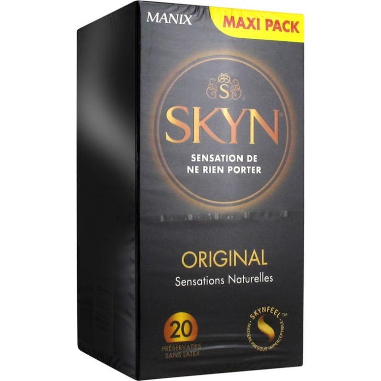 Manix Skyn Original Préservatifs Sans Latex x20