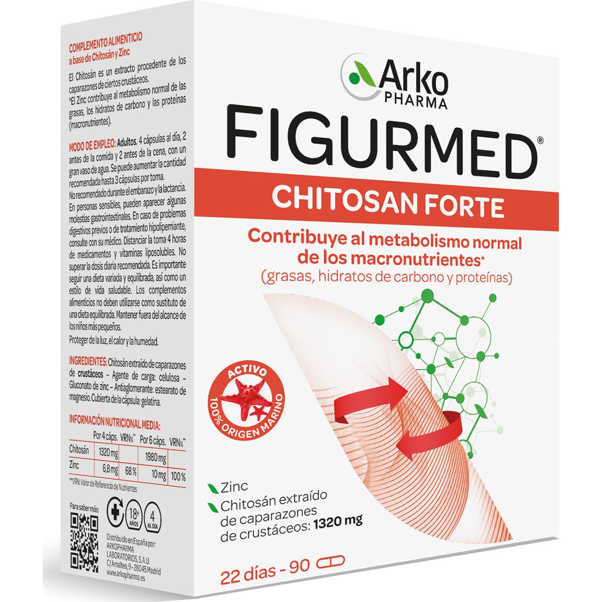 Arkodiet Chitosan Forte Forte 90càps