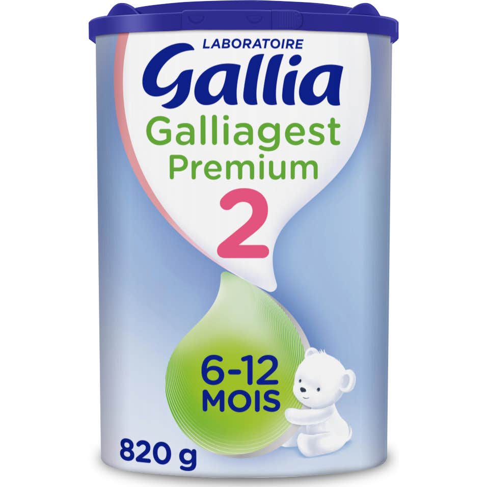 Gallia Galliagest Premium 2 Lait en Poudre 6 à 12 mois 820g
