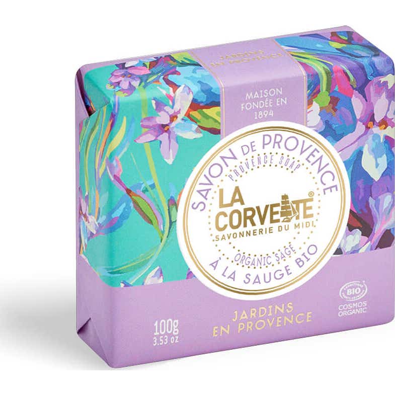 La Corvette Savon de Provence Jardins en Provence 100g