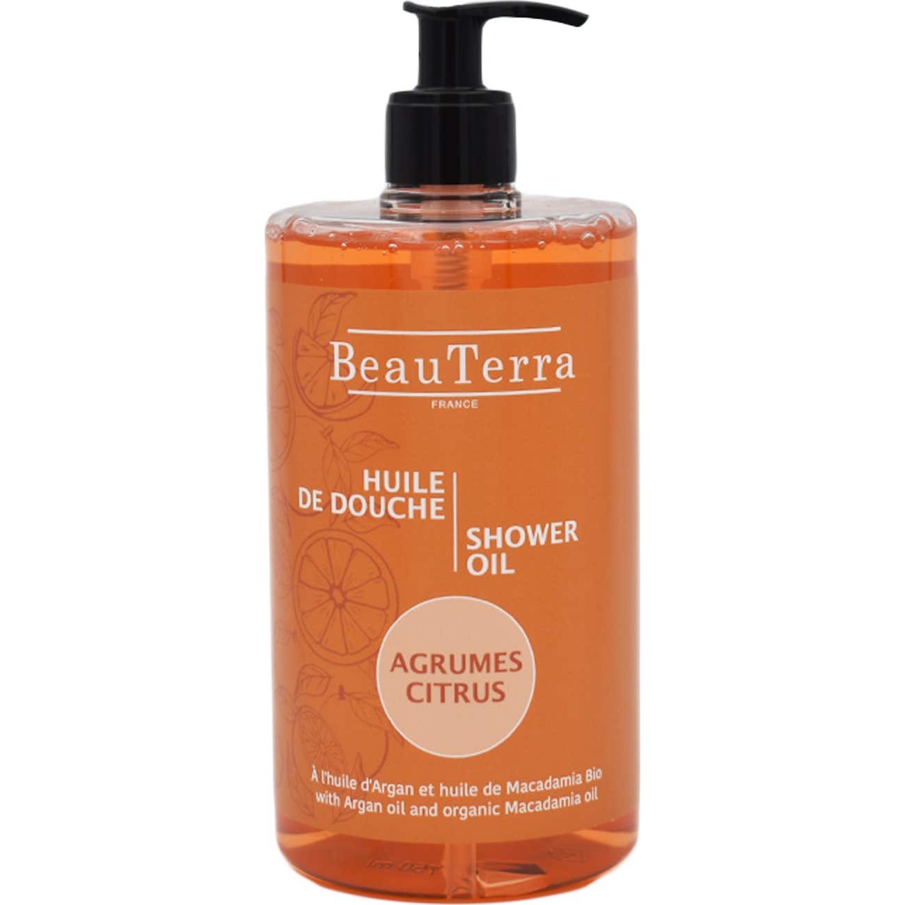 Beautera Huile de Douche Agrumes 750ml