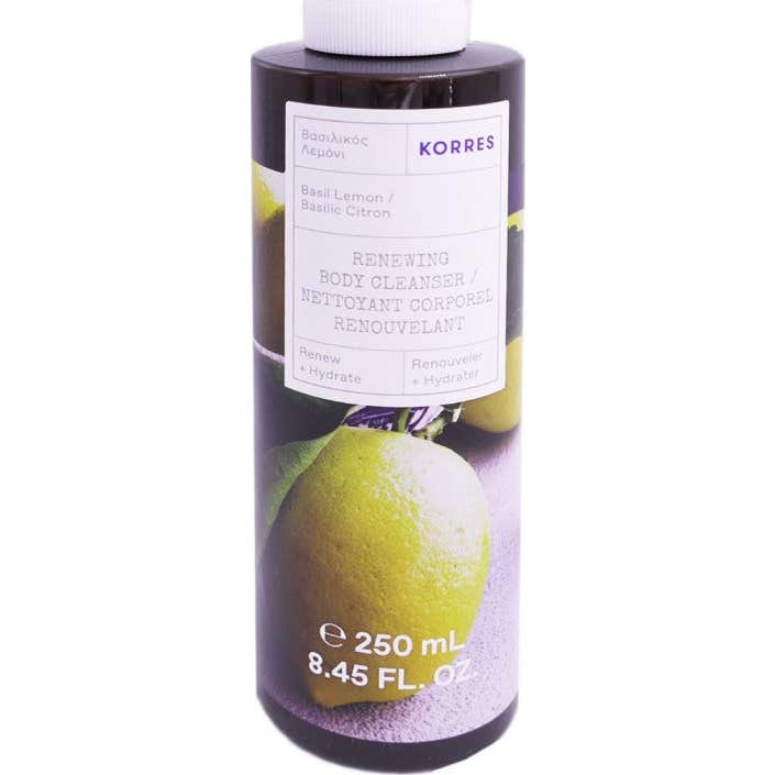 Korres Nettoyant Corp Basil Citron 250ml