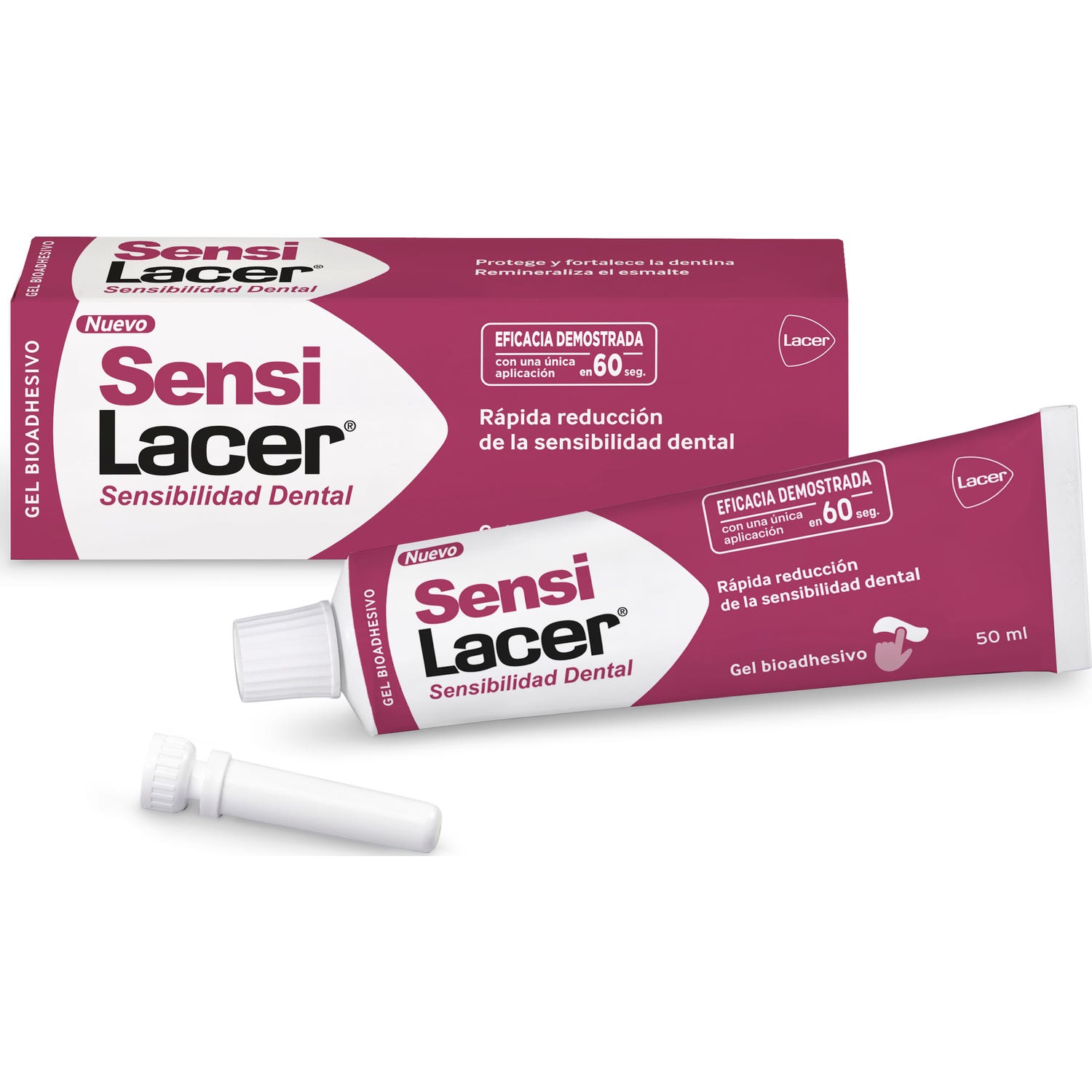 Sensilacer Gel bioadhésif pour la sensibilité dentaire 50ml