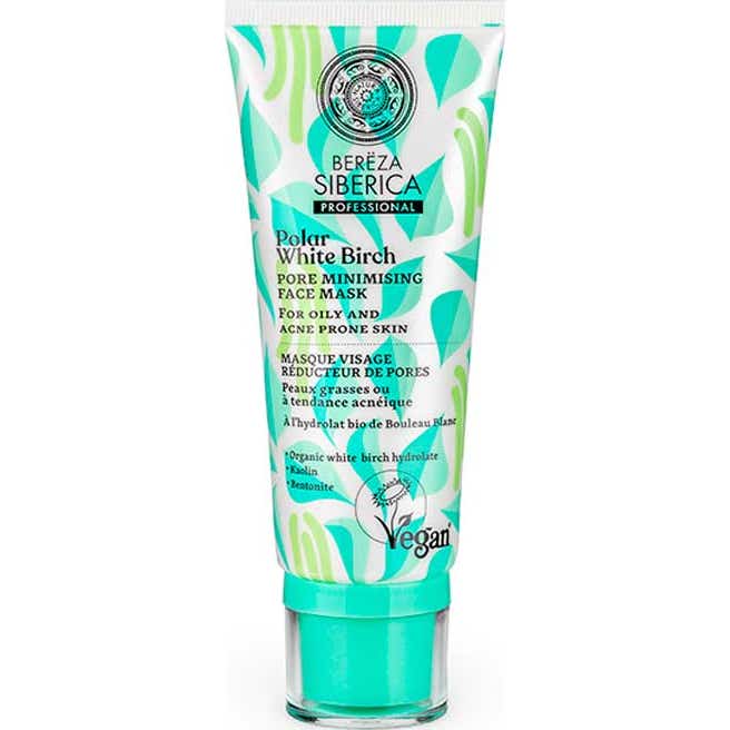Natura Siberica Masque Visage Réducteur de Pores 100ml