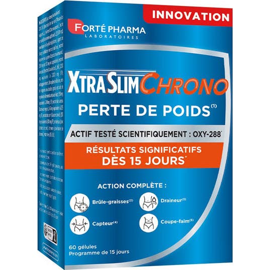 Forté Pharma XtraSlim Chrono Perte Poids 60 Gélules