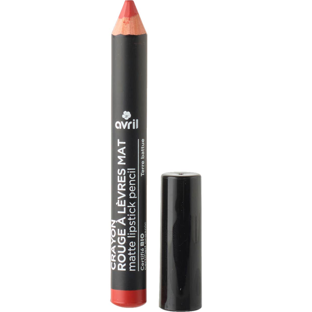 Avril Crayon Rouge À Lèvres Mat Terre Battue 2g