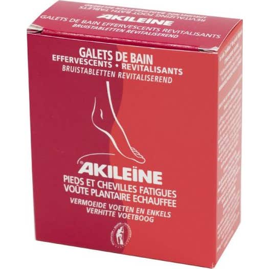 Akileïne Galets de bain effervescents revitalisants