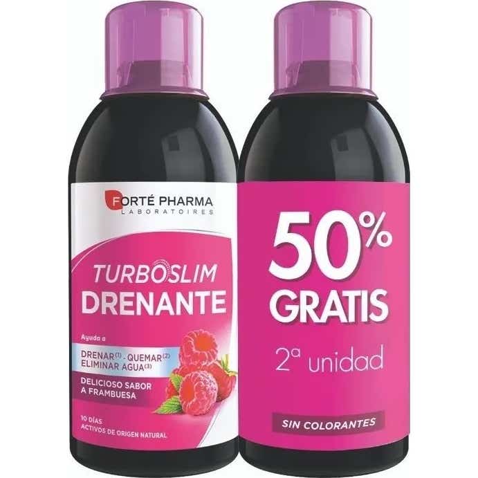 Forté Pharma Turbo Draine Framboise 2x500ml