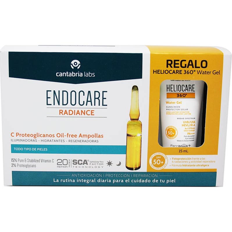 Endocare Radiance C Proteoglycans Oil Free 30amp + Helium 15ml