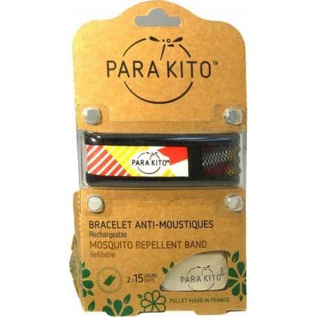 Para'Kito Brazalete Repelente Anti Mosquitos Negro Fantasía 1ud