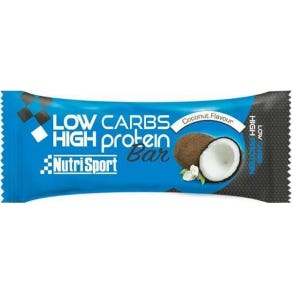 Nutrisport Barre de noix de coco à faible teneur en glucides et à haute teneur en protéines