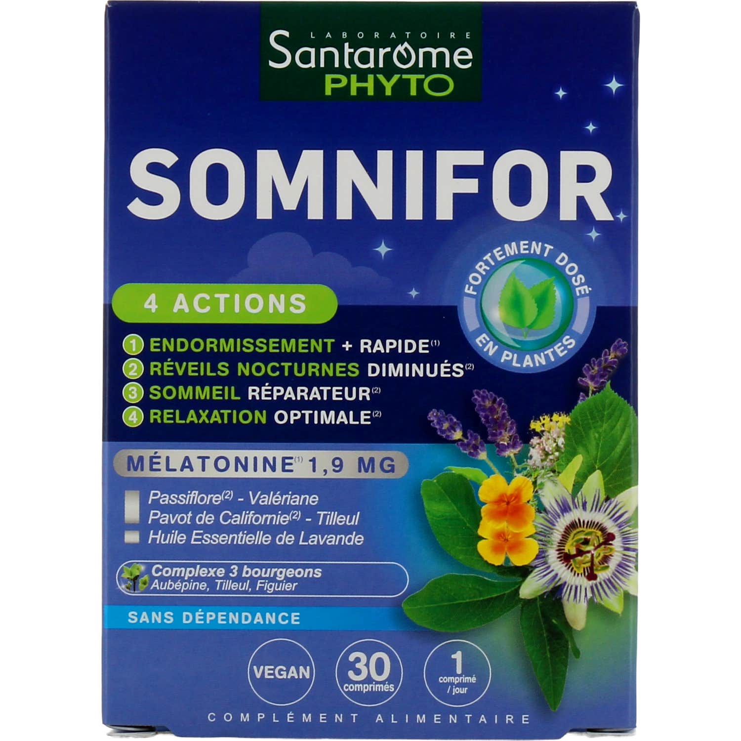 Forte Pharma Santarome Somnifor 4Actions 30comp
