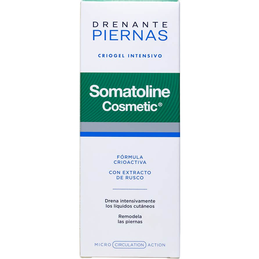 Somatoline Gel Cryogénique Drainant Intensif Jambes 200 ml