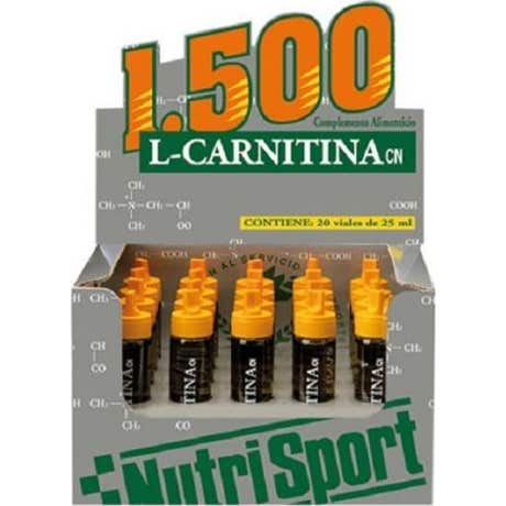 Nutrisport Carnitine 1500Mg Orange 20Flacons